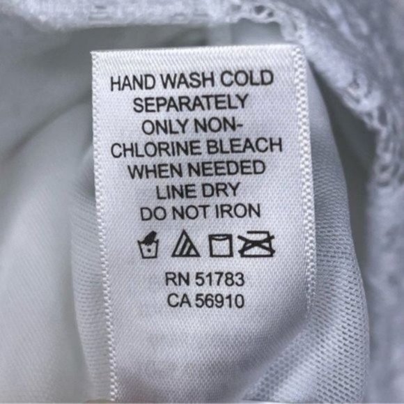 2/$15 Maurices White Lace Racerback Bralette Size Large - Picture 6 of 8